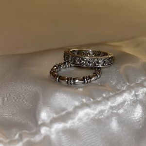 PANDORA Sterling Silver CZ Wedding Band